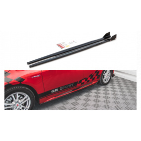 Dokładka Toyota Corolla XII GR Sport Progi v.1 Gloss Black + Flaps