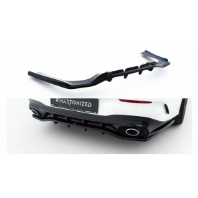 Splitter Mercedes-Benz AMG CLA 35 45 Shooting Brake C118 Facelift Tył Środkowy z Dyfuzorem Splitter Mercedes-Benz AMG CLA 35 45 Shooting Brake C118 Facelift Tył Środkowy z Dyfuzorem