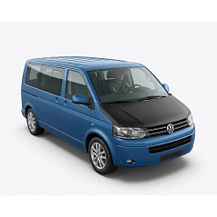 Převlek kapoty černý karbon VW T5 2010-15