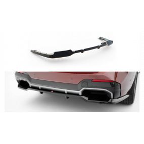Splitter BMW iX3 G08 M-Pack Facelift Tył Środkowy z Dyfuzorem Splitter BMW iX3 G08 M-Pack Facelift Tył Środkowy z Dyfuzorem