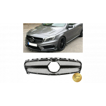 Gril Mercedes-Benz A W176 Lesklá Černá Typ A