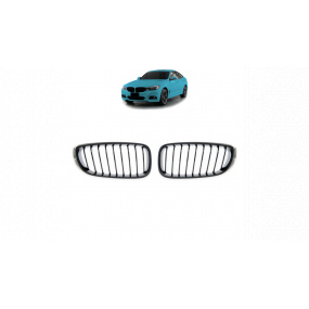 Gril BMW 3 F34 jednotlivé žebro Lesklá černá