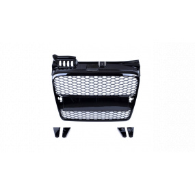 Gril Audi A4 B7 Lesklá Černá Gril Audi A4 B7 Lesklá Černá
