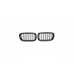 Mřížka BMW X5 F15 F85 X6 F16 F86 dvojité žebrování Lesklá černá