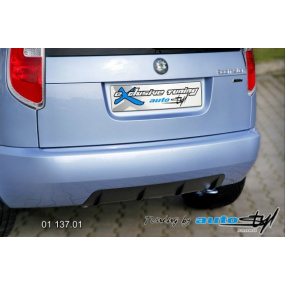 Škoda Roomster Zadní difusor - černý desén 