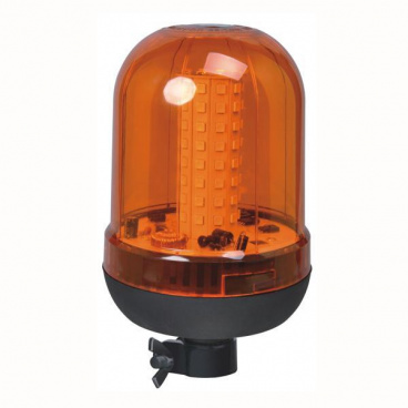 Maják oranžový 12/24V 100LED s objímkou E8CE Maják oranžový 12/24V 100LED s objímkou E8CE