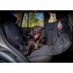 Ochranná deka pro psa mezi sedadla PROFI 145x147 cm černá