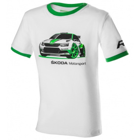 Originální dětské tričko Škoda Motorsport