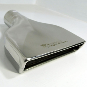 Sportovní nerez koncovka výfuku ovál II