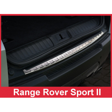 Nerez kryt-ochrana prahu zadního nárazníku Land Rover Sport II L494 2013-16