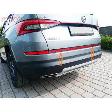 Spodní lišta RS Škoda Kodiaq 2016-21 Spodní lišta RS Škoda Kodiaq 2016-21
