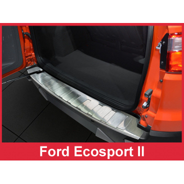 Nerez kryt- ochrana prahu zadního nárazníku Ford Ecosport II 2012+