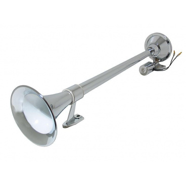 Fanfára - chrom 12/24V 64cm kulatá Fanfára - chrom 12/24V 64cm kulatá