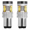 LED žárovky CANBUS 3020 24SMD 1157 BAY15D P21/5W Bílá 12V 24V 