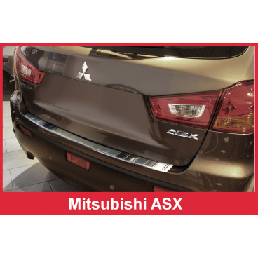 Nerez kryt- ochrana prahu zadního nárazníku Mitsubishi ASX 2010-16
