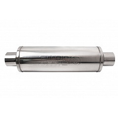 Středový tlumič 76mm TurboWorks RS 304SS 450mm