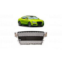 Gril Audi A5 8T Chrom & Lesklá Černá