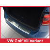 Nerez kryt- sestava-ochrana prahu zadního nárazníku+ochranné lišty prahu dveří VW Golf VII kombi 2012-16