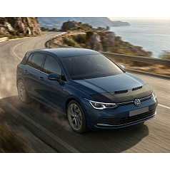 Převlek přední části kapoty černý VW Golf 8 2019+
