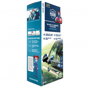 Sada na čištění skla Automotive sada NANO GNP Glass & Mirrors Cleaner 