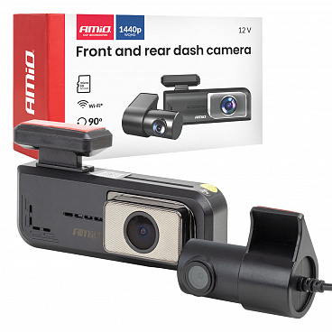 Palubní kamera do auta 2K + 1K WLAN 512 GB WIFI Full HD AMIO-04800 Palubní kamera do auta 2K + 1K WLAN 512 GB WIFI Full HD AMIO-04800