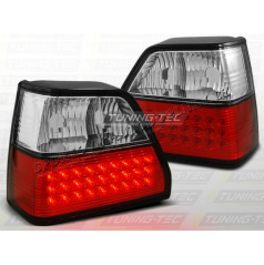 VW GOLF II 1983-91 ZADNÍ LED LAMPY RED WHITE