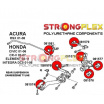 Honda Civic 2001-05 StrongFlex sestava silentbloků jen pro zadní nápravu 14 ks