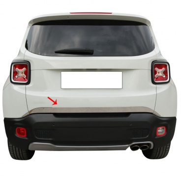 Nerez leštěná hrana zadního kufru Omtec Jeep Renegade 2014-19 Nerez leštěná hrana zadního kufru Omtec Jeep Renegade 2014-19