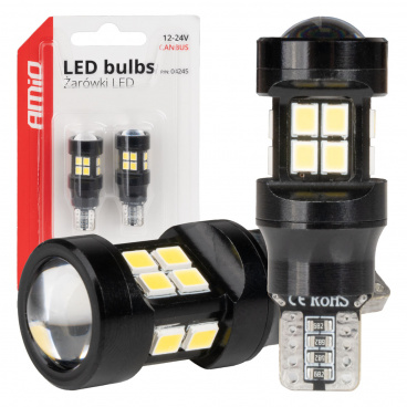 LED žárovky CANBUS T15 W16W 15SMD 2835 Bílá 12V 24V LED žárovky CANBUS T15 W16W 15SMD 2835 Bílá 12V 24V