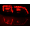 VW Passat B7 sedan 10.2010-10.2014 zadní lampy red smoke LED