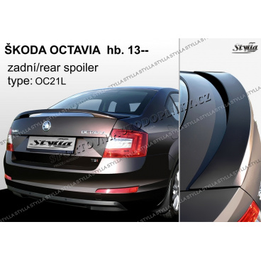 Zadní spoiler Škoda Octavia htb 2013+  (EU homologace)