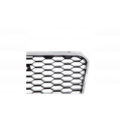 Gril Audi A7 C7 Chrom & Lesklá Černá