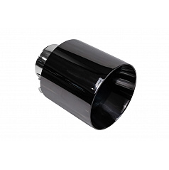 Koncovka tlumiče 127mm vstup 67mm Lesklá černá