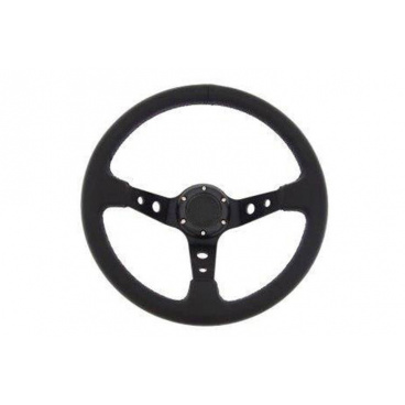 Volant Pro 350mm offset:80mm Kůže Černá