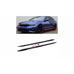 Progi Lesklá Černá BMW 3 G20 G21 Progi Lesklá Černá BMW 3 G20 G21