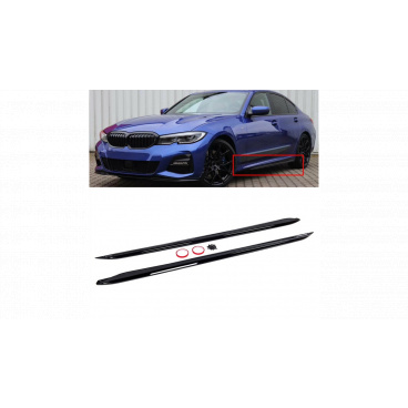 Progi Lesklá Černá BMW 3 G20 G21