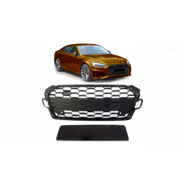 Gril Audi A5 F5 Facelift Černý