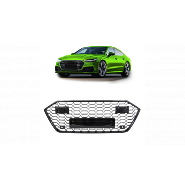 Gril Audi A7 C8 Lesklá Černá