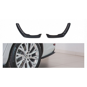 Splitter Skoda Superb III Facelift Tył Boczne Gloss Black Splitter Skoda Superb III Facelift Tył Boczne Gloss Black