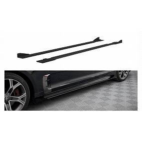 Dokładka Kia Stinger I GT GT-Line Progi Street Pro Black + Gloss Flaps Dokładka Kia Stinger I GT GT-Line Progi Street Pro Black + Gloss Flaps