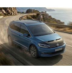 Převlek přední části kapoty černý VW Touran 2015+