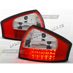 AUDI A6 (C5) SEDAN 1997-04 ZADNÍ LED LAMPY RED WHITE