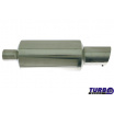 Sportovní výfuk TurboWorks 76/100 mm  dlouhá kulatá koncovka se silencerem 