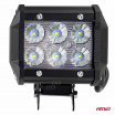 6 led pracovní světlo bílé 6 LED 95x77 mm 18W FLAT 9-36V 6000K