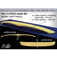 KIA CLARUS SEDAN (96+) spoiler zad. kapoty