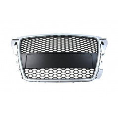 Gril Audi A3 8P Facelift RS-Styl Stříbrno Černý