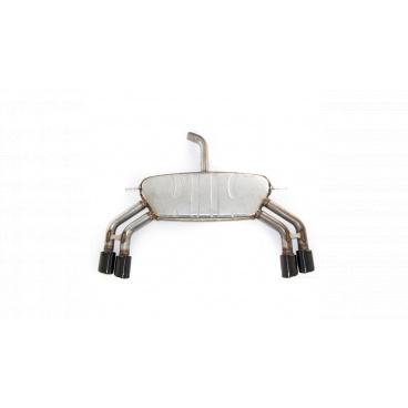 Koncový tlumič AUDI A3 2013-2019 s černými koncovkami pouze pro S-Line