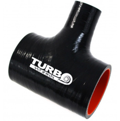 TurboWorks silikonový T kus hlavně pro Blow off ventily