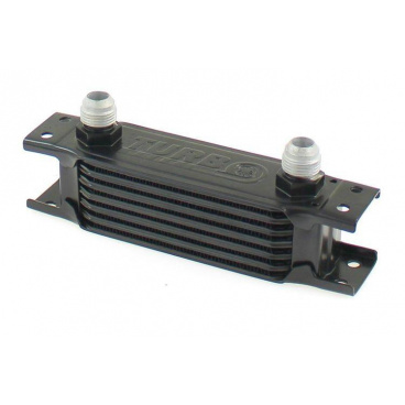 Chladič Oleje TurboWorks Slim Line 7-řadý 140x50x50 AN10 Černý