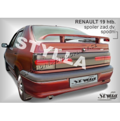 RENAULT 19 HTB (89-96) spoiler zad. dveří spodní (EU homologace)